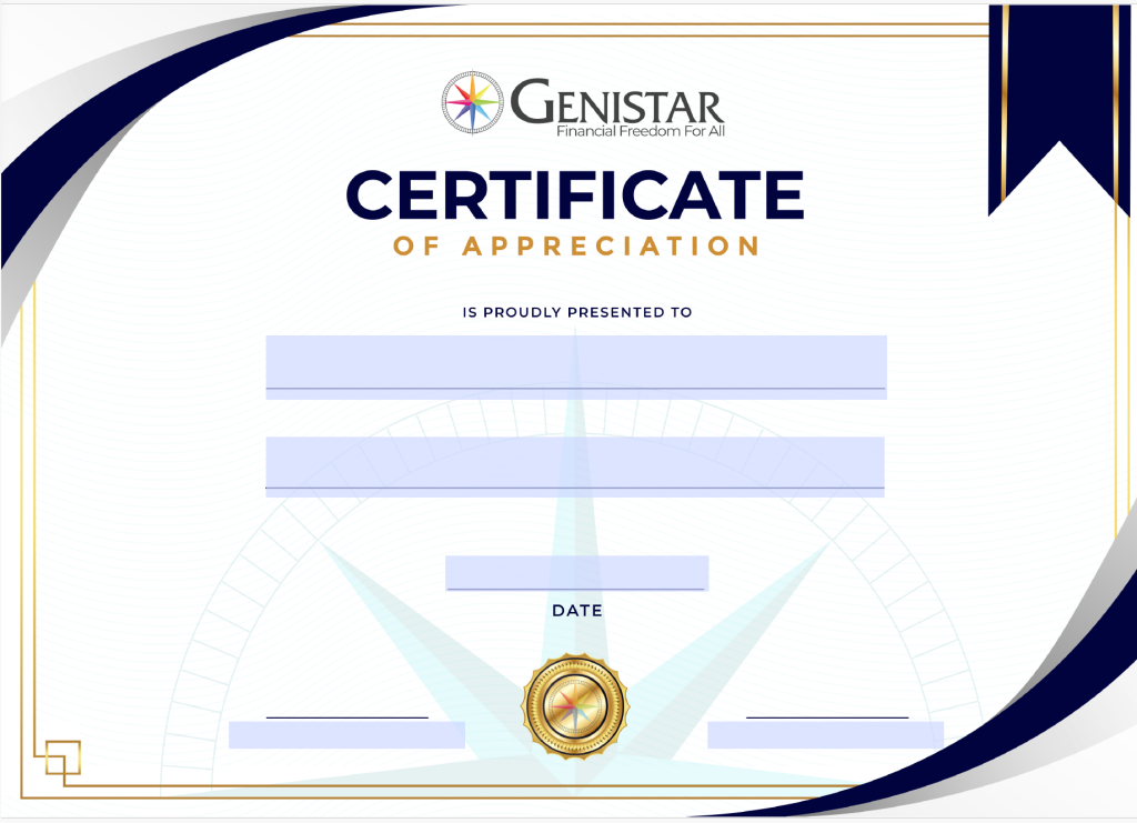 Certificates – Genistar Info Hub